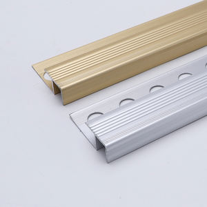 NIUYUAN Aluminum Stair Nosing Perfiles para <span class=keywords><strong>parquet</strong></span>, <span class=keywords><strong>laminado</strong></span>, alfombra y pisos de diseño - Product Image 4