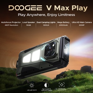 Teléfono con Proyector Doogee V Max Play 5G, 16+512GB, 20500mAh, Android 15, Cámara de 200MP, Pantalla de 120HZ, Teléfono Móvil Resistente Doogee - Product Image 4