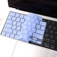 Housses de protection pour clavier d'ordinateur portable en silicone souple anti-poussière de haute qualité pour Macbook A2442