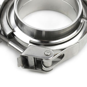 مشابك خراطيم على شكل حرف V من الفولاذ المقاوم للصدأ مقاس 3 بوصات للسيارات العامة بالجملة - Product Image 2