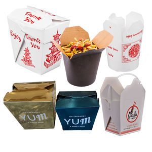 Caja desechable de 16oz, 26oz, 32oz, <span class=keywords><strong>taza</strong></span> de contenedor Togo, redonda, cuadrada, personalizada, fideos chinos, caja de arroz, Kebab <span class=keywords><strong>turco</strong></span> - Product Image 2