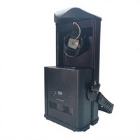 Projecteur LED RICO 150W avec contrôle DMX512, 8000K, angle de faisceau 10°, mouvement PAN 180°, garantie 2 ans pour projection scénique