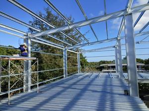Almacén Modular Prefabricado de Estructura de Acero |   Estructura Metálica Moderna y Ligera para Logística y Construcción de Plantas Industriales - Product Image 5