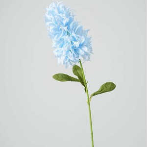 Greenway Artificial <b>Flower</b> <b>Single</b> Branch Blue White Wedding Home Decor Plastic Silk Handmade - Product Image 1