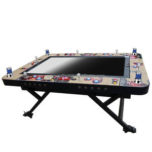 6 asientos 55 "LCD plegable fácil retorno Arcade máquina de Juego de pesca Magic Awaken Fish Game Kit IO Board con decodificador - Product Image 1