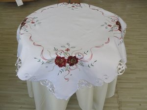 Khăn Trải Bàn Tròn Khuyến Mại, Thiết Kế Tùy Chỉnh, Khăn Trải Bàn Trang Trí <span class=keywords><strong>Polyester</strong></span> - Product Image 4