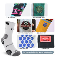 Chaussettes de course à compression, chaussettes de sport rembourrées, anti-ampoules, anti-humidité, pour la randonnée, le basketball