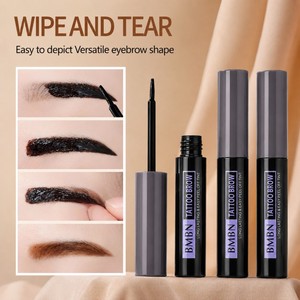 Teinture pour sourcils peel-off BMBN en gros, sourcils naturels 3D volumineux, longue tenue, sans décoloration ni bavures - Product Image 3