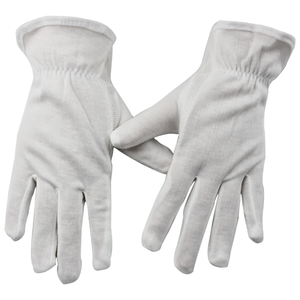 Guante de algodón de fábrica profesional Guantes de alta calidad Manos para desfile Trabajo Servicio de inspección Rendimiento con antideslizante - Product Image 5