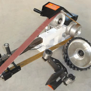 2 X 72 Belt Grinding Machine Metal Plate <strong>Sand</strong> Knife Belt <strong>Grinder</strong> Machine - Product Image 5