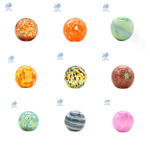 Adornos navideños coloridos, cristal de Murano soplado a mano, bola hueca de cristal, decoración de jardín, Bola de luz de jardín - Product Image 4