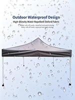 Abri de jardin pliable robuste 3x3 m, personnalisable, en tissu Oxford, pour événements extérieurs, fêtes et salons professionnels