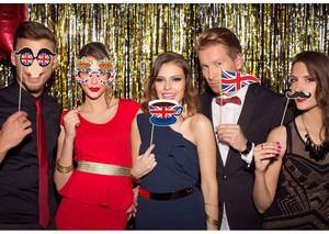 2021 Креативные украшения для романтической вечеринки в Лондоне, реквизит для фотобудки с разъемом Союза - Product Image 6