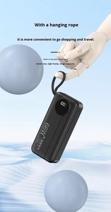 พาวเวอร์แบงค์ชาร์จเร็วแบบกำหนดเอง 20000mAh 22.5W เครื่องชาร์จพกพา น้ำหนักเบา ของขวัญสำหรับนักธุรกิจ ของแจกสำหรับองค์กร อุปกรณ์เสริมเทคโนโลยี - Product Image 2