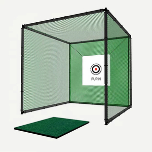Filet <span class=keywords><strong>de</strong></span> practise <span class=keywords><strong>de</strong></span> <span class=keywords><strong>golf</strong></span> intérieur/extérieur, tailles 3x3x3m, haute qualité, personnalisé, pour intérieur et extérieur - Product Image 2