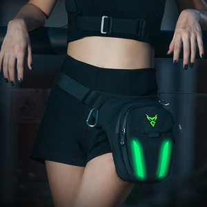 Bolsa de Pierna para Ciclismo Motocentric para <span class=keywords><strong>Hombre</strong></span> y Mujer, con LED, Bolsa de Cintura para Motocicleta, Bolsa de Pierna, Riñonera Informal para Motocicleta - Product Image 6