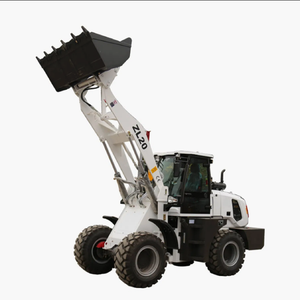 Mini-chargeuse sur pneus avec attache rapide, nouvelle chargeuse sur pneus multifonctionnelle de type ZL20 CE, chargeuse frontale de haute qualité - Product Image 3