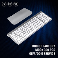 Nouveau clavier de jeu sans fil professionnel à 99 touches, 2,4 GHz, membrane silencieuse, clavier numérique, ultra-fin, ergonomique, e-sport