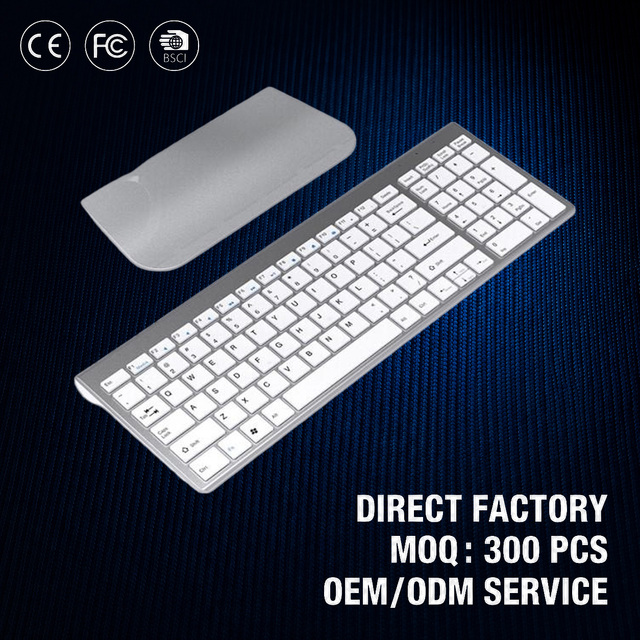 New Professional 99 Keys Wireless Gaming Keyboard 2.4GHz Silent Membrane Numeric Keypad Ultra-Slim Ergonomic E-Sports