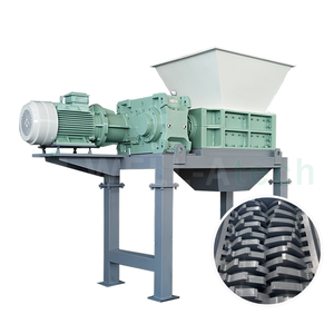 Trituradora Industrial WELL-Atech, Modelo Pequeño, Trituradora de Doble Eje para Residuos Sólidos, Trituradora Industrial para Reciclaje - Product Image 1