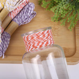 Cuerda Delgada de Algodón/Acrílico de Doble Hilo de 2MM, Resistente a la Abrasión y al Ácido, Directo de Fábrica, para Manualidades y Tejido en Jardín de Niños - Product Image 4