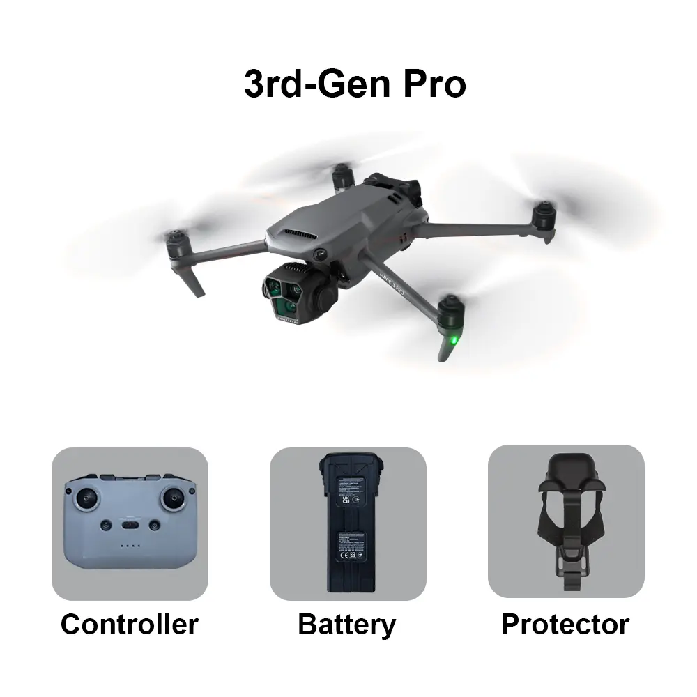 高品質のMavic3Proデュアルテレカメラ全方向障害物検知Hdビデオ伝送折りたたみ式デザインドローン