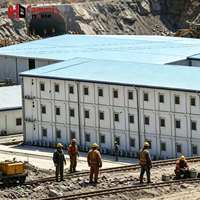 Casa Contenedor para Dormitorio de Mineros, Suministro a Granel para Campamentos Mineros, Bajo Costo Logístico, Montaje Rápido, Vivienda Prefabricada para Trabajadores de Minas