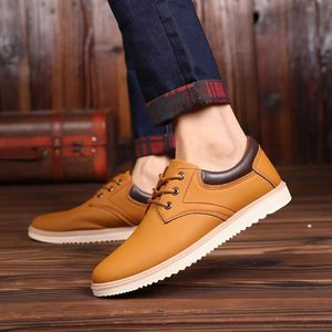 Zapatos de Trabajo para Hombre, de Corte Bajo, Impermeables y Antideslizantes, de Cuero, Ligeros, para Correr, Casuales, Modernos, para Caminar - Product Image 6