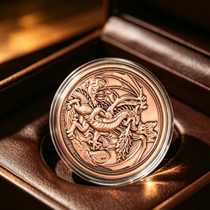 Barre de cuivre embossée 1 OZ, cuivre artistique 99,9% haute pureté, pour collection de loisirs - Product Image 6