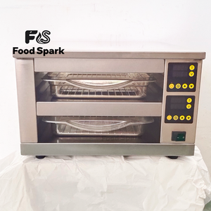 Venta Directa de Fábrica, Calentador Vertical de 2 Niveles para <span class=keywords><strong>Hamburguesas</strong></span> y Empanadas, Vitrina Exhibidora para Comida Rápida, McDonald's, KFC - Product Image 3