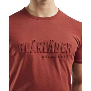 เสื้อยืด blaklader-353110425909S 3D เสื้อยืดทำงาน7330509769638และเสื้อโปโลสีแดงเผา - Product Image 4