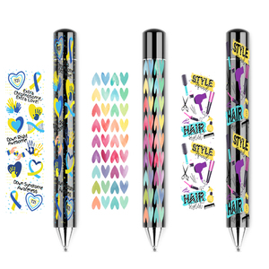 Marque privée En Gros Emballage Personnalisé <span class=keywords><strong>Nom</strong></span> <span class=keywords><strong>De</strong></span> Transfert Logo Autocollant Impression UV Stylo Wraps <span class=keywords><strong>Film</strong></span> <span class=keywords><strong>De</strong></span> Transfert Stickers pour Stylos - Product Image 4