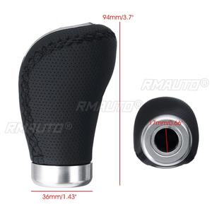 Poignée de levier de vitesses universelle en cuir PU pour voiture, transmission manuelle avec capuchon de levier de vitesses, 5/6 vitesses - Product Image 5