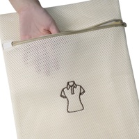 Sac à linge personnalisé de haute qualité, sacs en maille pour le lavage, sacs en maille épaisse en tissu sandwich pour machine à laver