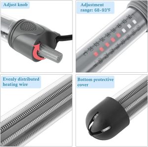 Trang trại cá 500 bên ngoài cho bể và bộ lọc Titan với màn hình 25 Watt kỹ thuật số 50W hồ cá nóng - Product Image 5