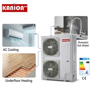 Pompe à chaleur air-eau monosplit R290 tout-en-un pour le <span class=keywords><strong>chauffage</strong></span>, le refroidissement et l'EPT en Europe - Product Image 1