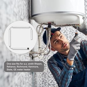 Pièces de rechange personnalisées Calefont, tige d'anode en zinc en aluminium de 44 ", filetage de 0.8" de diamètre pour G-E R-heem R-<span class=keywords><strong>eliance</strong></span> K-enmore chauffe-eau - Product Image 5