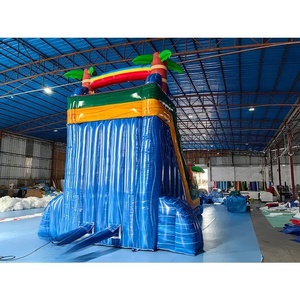 Parc de jeux gonflables commercial pour enfants, toboggan aquatique gonflable pour jardin, <span class=keywords><strong>piscine</strong></span> gonflable pour adultes et enfants, toboggan aquatique gonflable humide et sec - Product Image 5