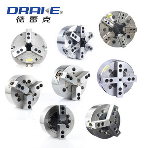<span class=keywords><strong>Mandrin</strong></span> pneumatique à 4 mâchoires Drake Laser pour tube, <span class=keywords><strong>mandrin</strong></span> rotatif pneumatique pour machine de découpe laser à fibre pour tube - Product Image 6