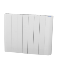Céramique économie d'énergie Programmable WIFI contrôle thermostat numérique contrôleur l'inertie Céramique moulé sous pression en aluminium radiateurs