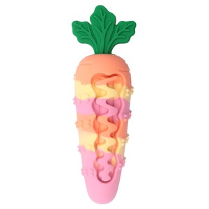 Nouveau jouet à mâcher pour chien en silicone en forme de carotte, durable, pour le nettoyage des dents, anti-ennui, indestructible - Product Image 4
