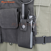 Tactical Mic Invisible Series 3.5mm Interface Radio Écouteur Kit Mic Intercom Téléphone Casque