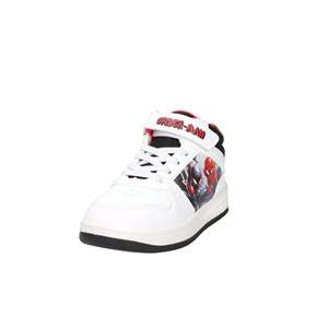 Scarpe da Ginnastica Marvel Spider-Man per Bambini Bianche e Nere Taglia 1-6 Scarpe Sportive per Ragazzi - Product Image 2