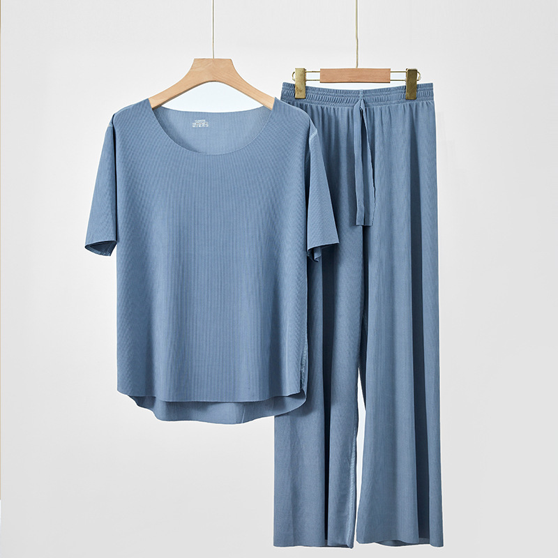 Modello da donna-blu
