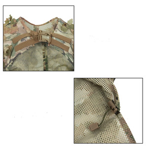 Leggero traspirante 3D frondoso pantaloni giacca mimetica caccia foglia Ghillie vestito per gli uomini delle donne - Product Image 4