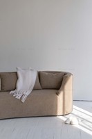 Muebles de estilo escandinavo para sala de estar, sofá nórdico de Futón para sala de estar