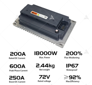 มอเตอร์ QS รุ่น 273 V3 แบบมีซี่ล้อ 72V 120 กม./ชม. ความเร็วสูง สภาพใหม่ ใช้งานร่วมกับคอนโทรลเลอร์ EM200-2SP สำหรับความเร็วสูง - Product Image 3
