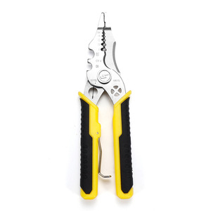 Multi Functional Electrician <b>Wire</b> <b>Strippers</b> 1 In 1/2 In Serrated Jaw Stainless Steel Imperial Measurement - Product Image 5