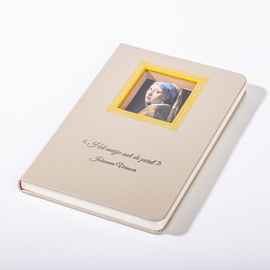 Cuaderno de Tapa Dura de Cuero con Relieve 3D al por Mayor, Cuaderno de Papel A5, Diario Decorativo Exquisito, Embalaje de Regalo Premium para Tiendas Minoristas - Product Image 1