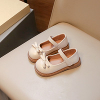Chaussures Printemps-Automne 2026 Nouveau Style Coréen pour Petite Fille, Chaussures de Princesse à Nœud Papillon, Semelle Souple, Chaussures Décontractées Type Poupée